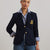 Lauren Ralph Lauren Bullion Jacquard Blazer | Navy