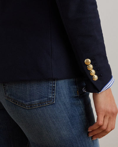 Lauren Ralph Lauren Bullion Jacquard Blazer | Navy