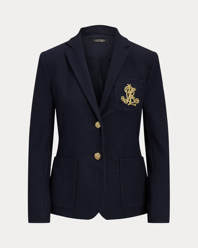 Lauren Ralph Lauren Bullion Jacquard Blazer | Navy