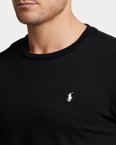 Ralph Lauren Cotton Jersey Sleep Shirt | Black