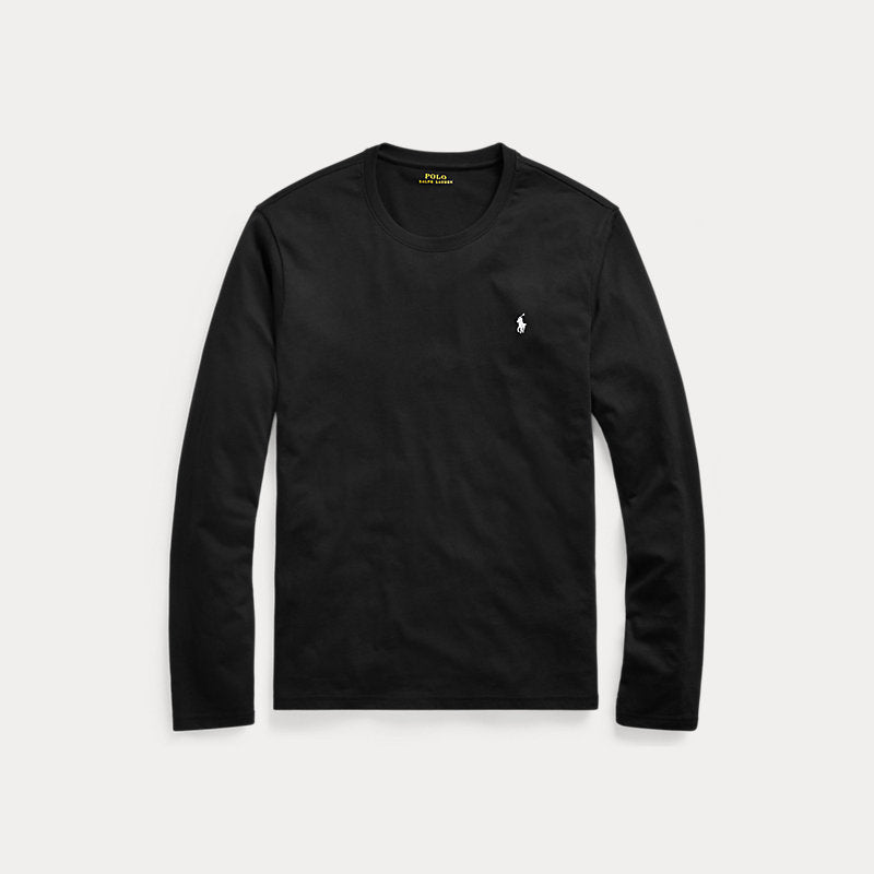 Ralph Lauren Cotton Jersey Sleep Shirt | Black