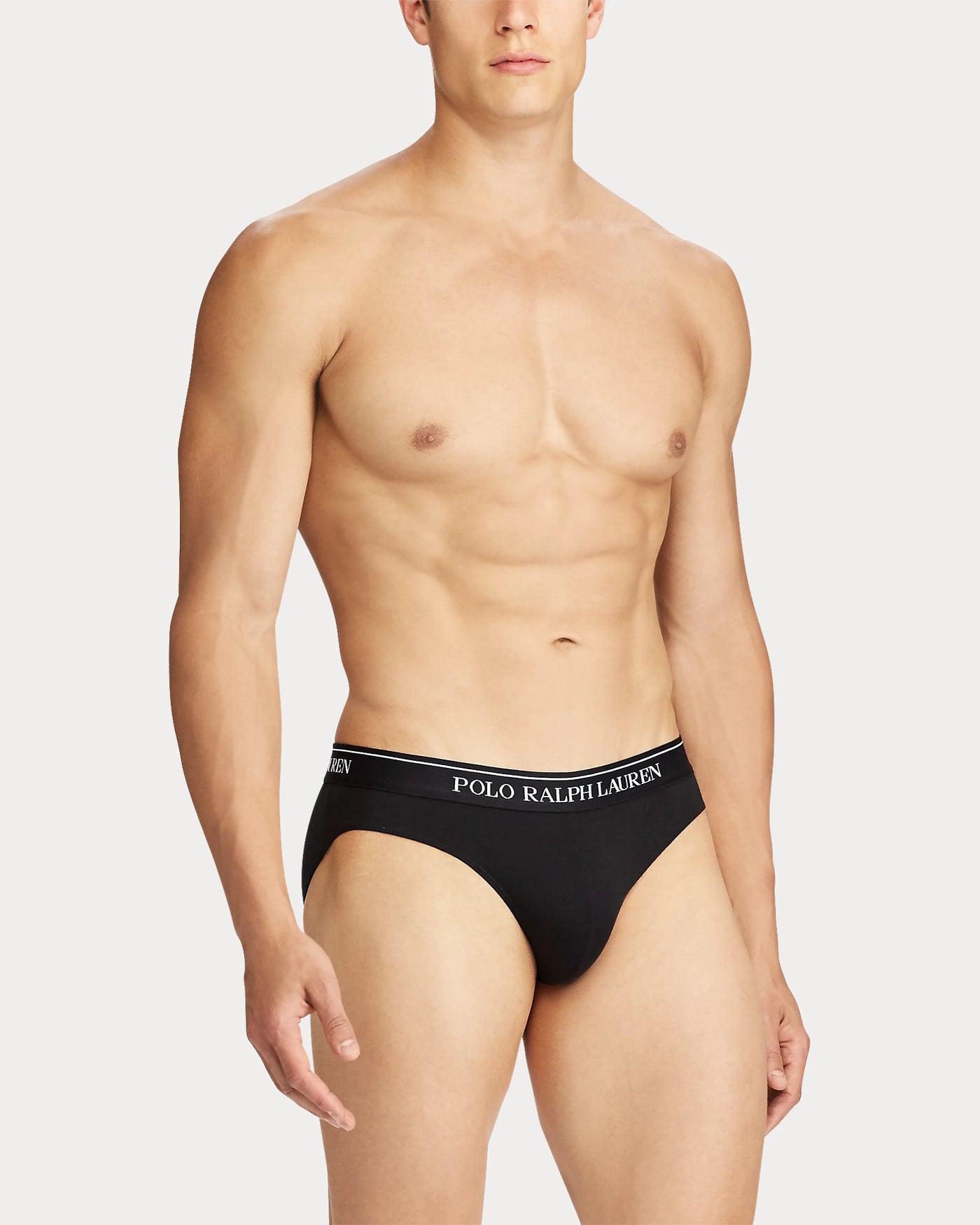 Ralph Lauren Low-Rise Brief 3-Pack | Black