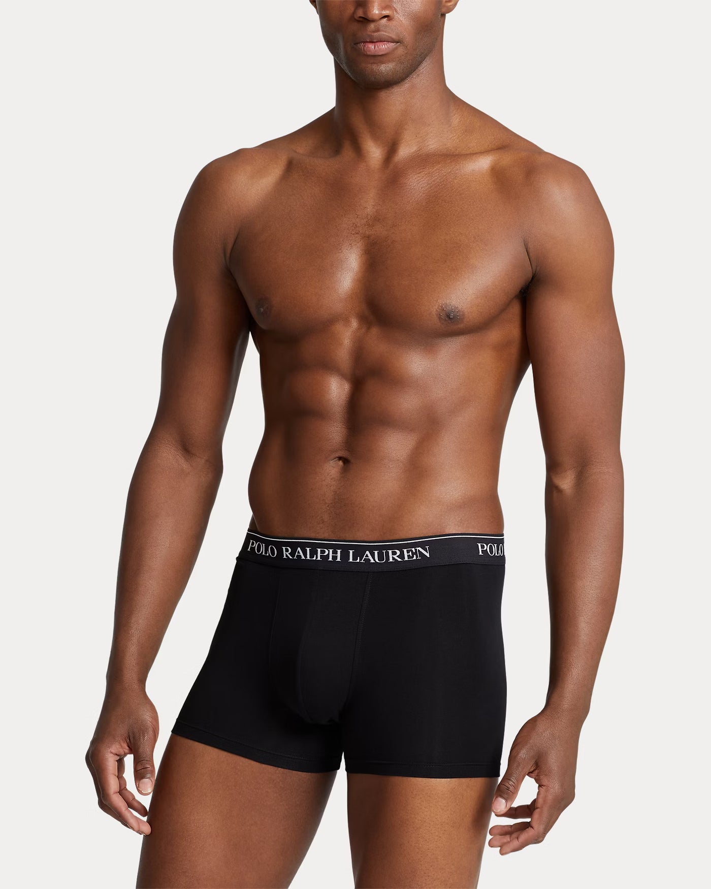 Ralph Lauren Stretch Cotton Trunk 3-Pack | Black
