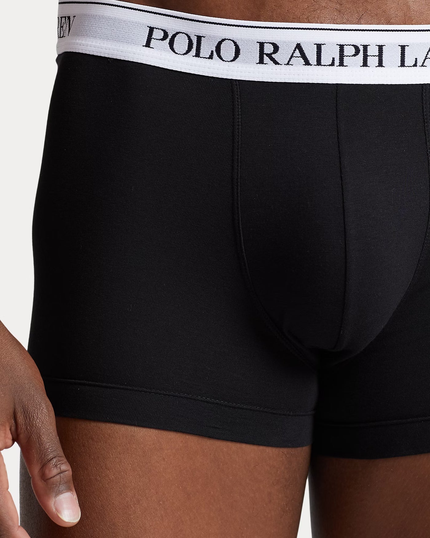 Ralph Lauren Classic Stretch Cotton Trunk 3-Pack | Black/White/Grey