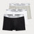 Ralph Lauren Classic Stretch-Cotton Trunk 3-Pack | Black/White/Grey