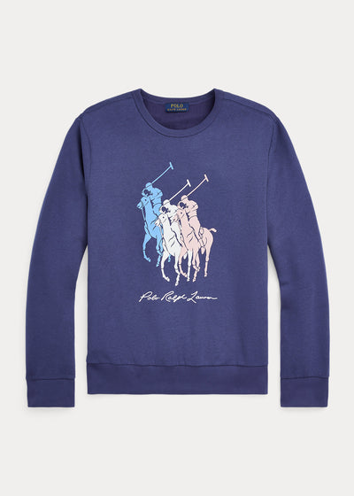 Ralph Lauren Big Pony Fleece Sweatshirt | Boathouse Navy