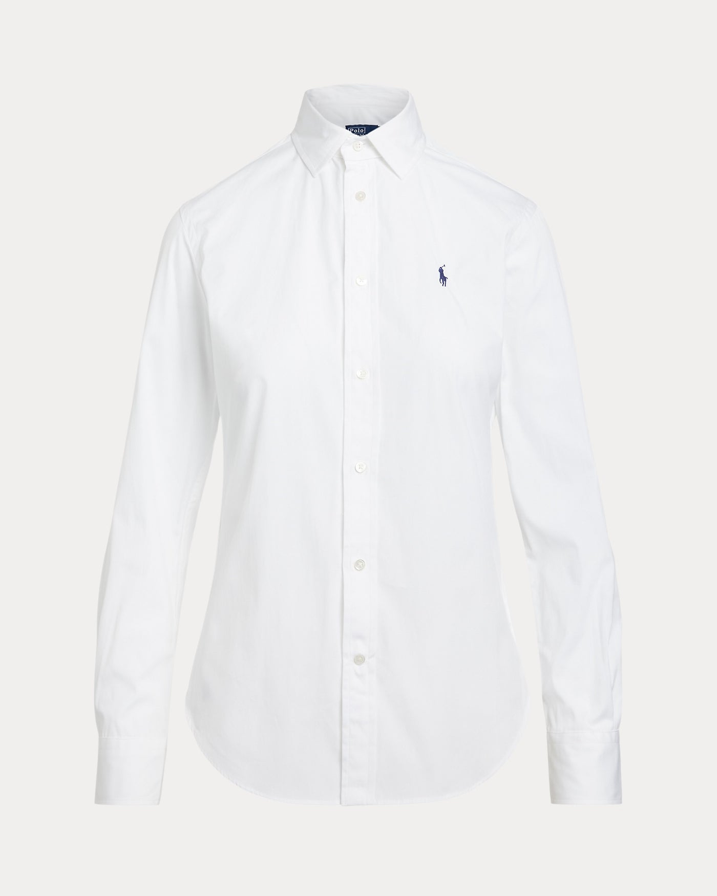 Ralph Lauren Slim Fit Cotton Shirt | White