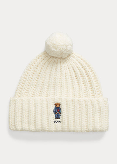 Ralph Lauren Wool Beanie | Cream