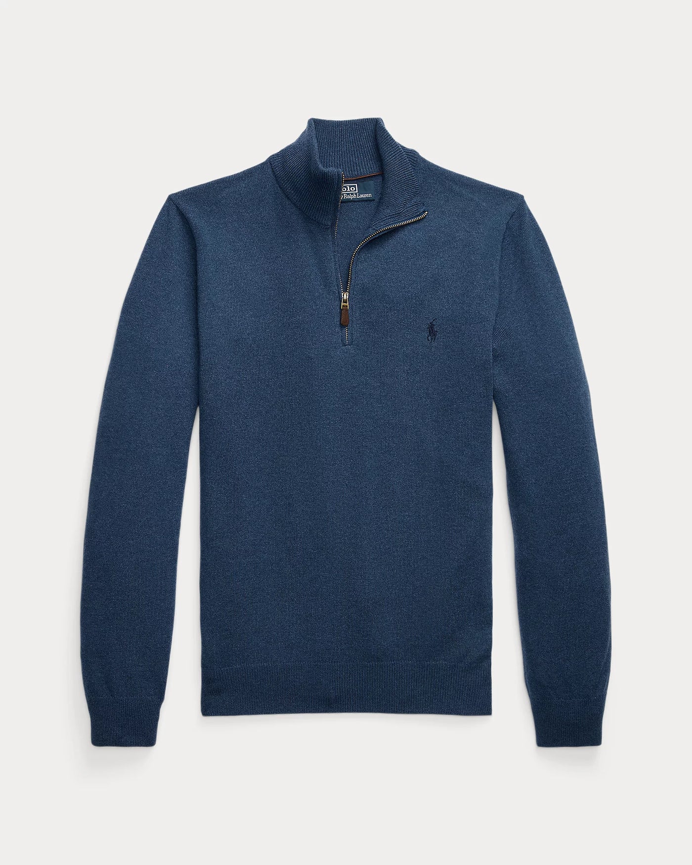 Ralph Lauren Wool Quarter-Zip Jumper | Rustic Navy