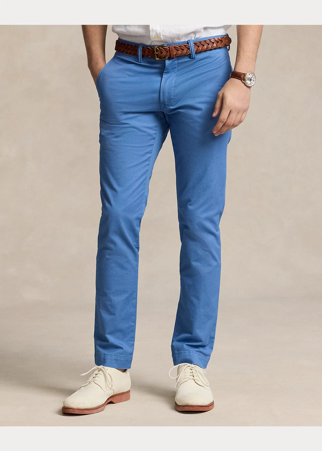 Ralph Lauren Stretch Slim Fit Chino Trouser | Nimes Blue