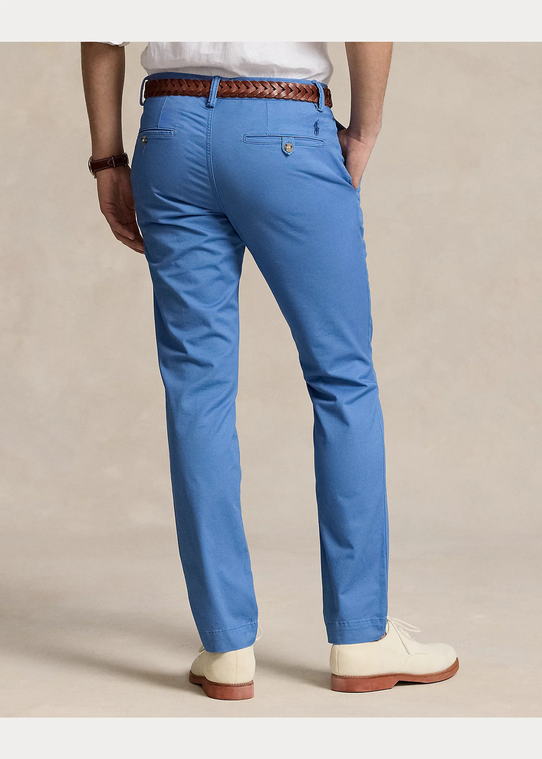 Ralph Lauren Stretch Slim Fit Chino Trouser | Nimes Blue