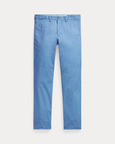 Ralph Lauren Stretch Slim Fit Washed Chino Trouser | Nimes Blue