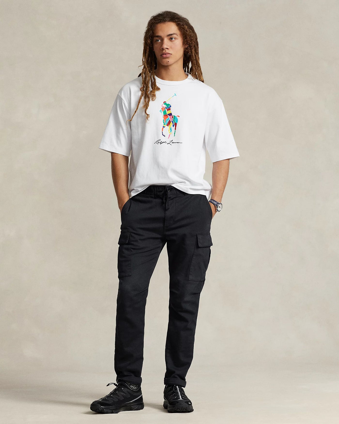 Ralph Lauren Relaxed Fit Big Pony Jersey T-Shirt | White