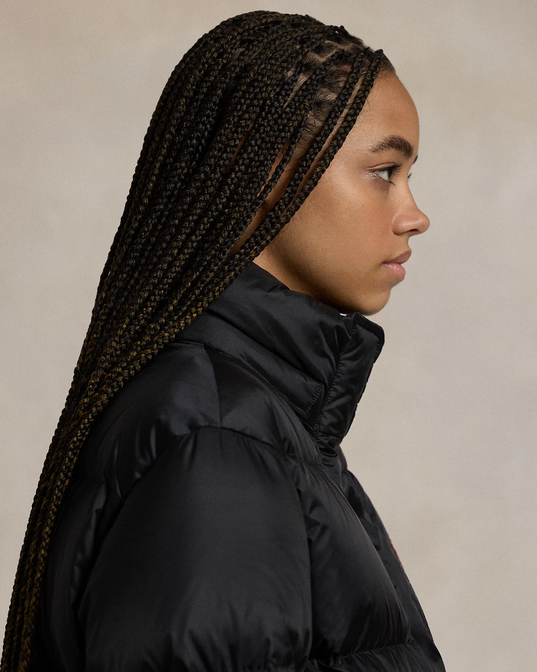 Ralph Lauren Water-Repellent Quilted Down Jacket | Black