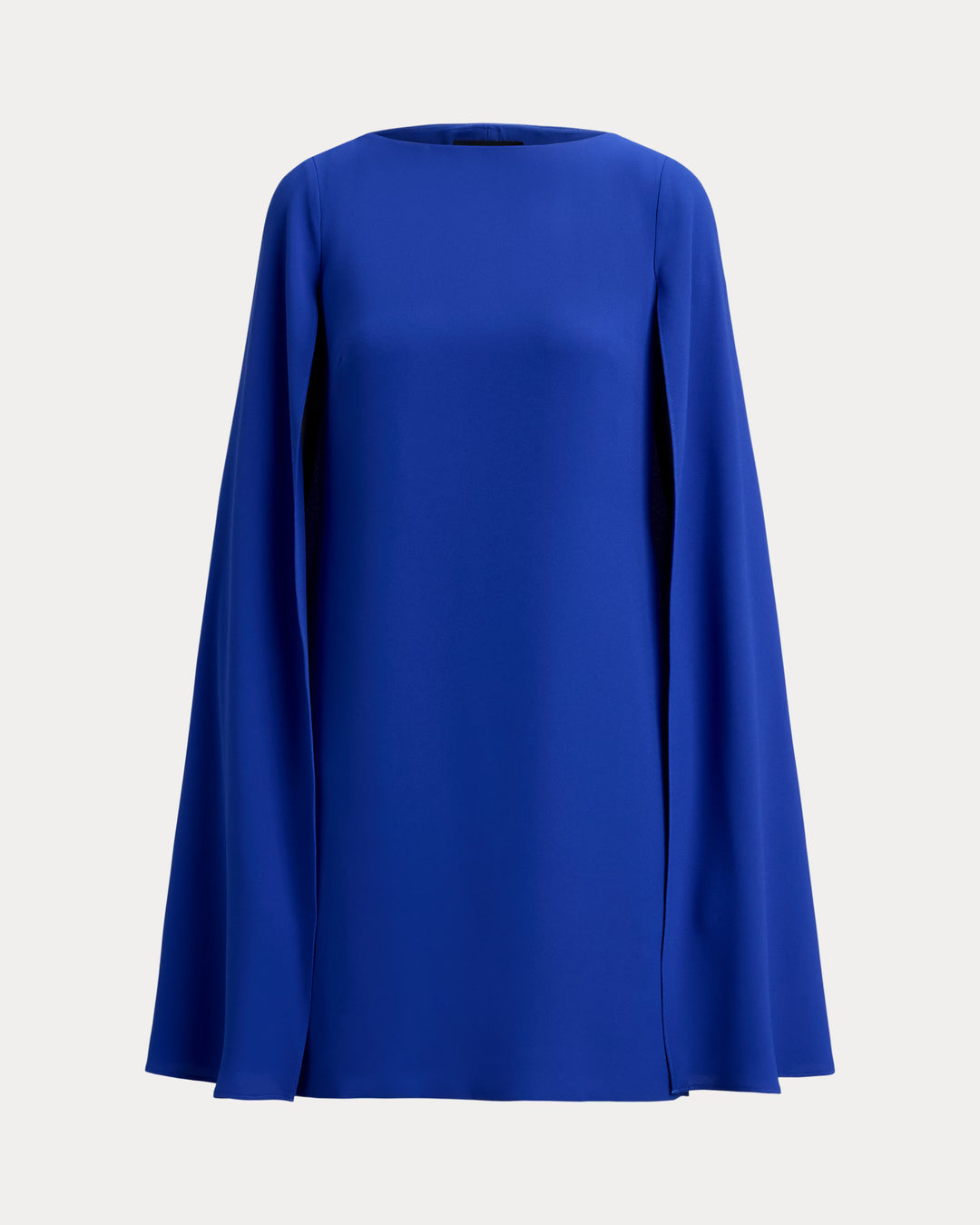 Lauren Ralph Lauren Cape Georgette Cocktail Dress | Cruise Royal