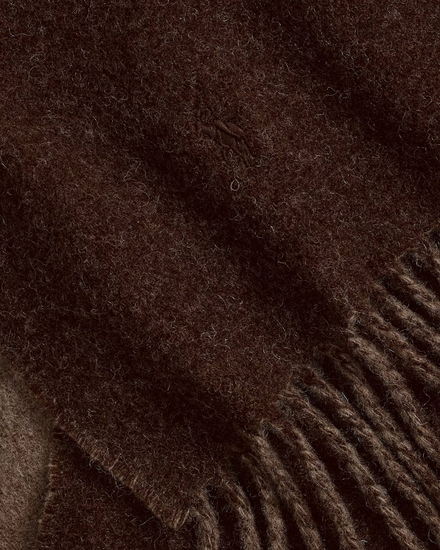 Ralph Lauren Reversible Wool-Blend Scarf | Nutmeg/Brown