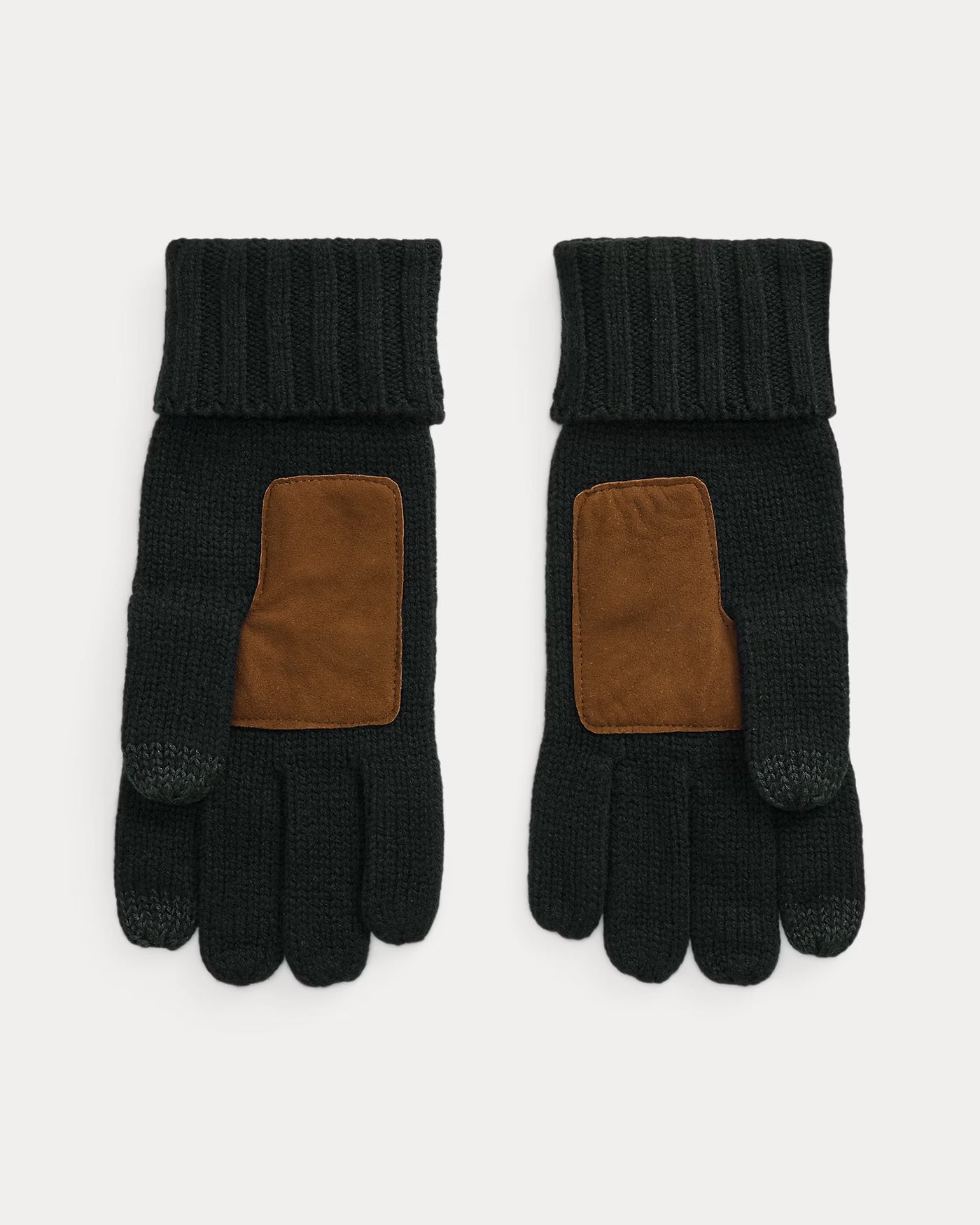 Ralph Lauren Merino Wool Touch Screen Gloves | Black
