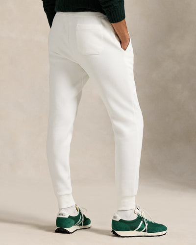 Ralph Lauren Double-Knit Jogging Bottom | White