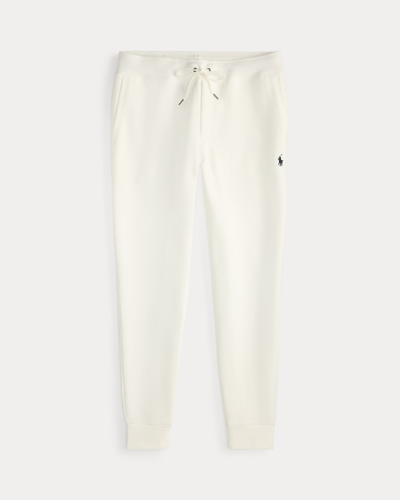 Ralph Lauren Double-Knit Jogging Bottom | White