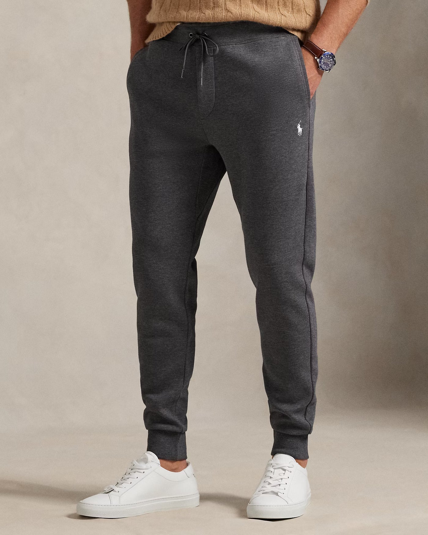 Ralph Lauren Double-Knit Jogging Bottom | Barclay Heather