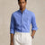 Ralph Lauren Custom Fit Stretch Poplin Shirt | Blue End on End