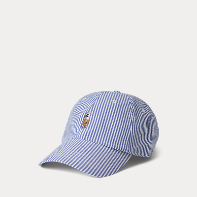 Ralph Lauren Seersucker Ball Cap | Cruise Royal