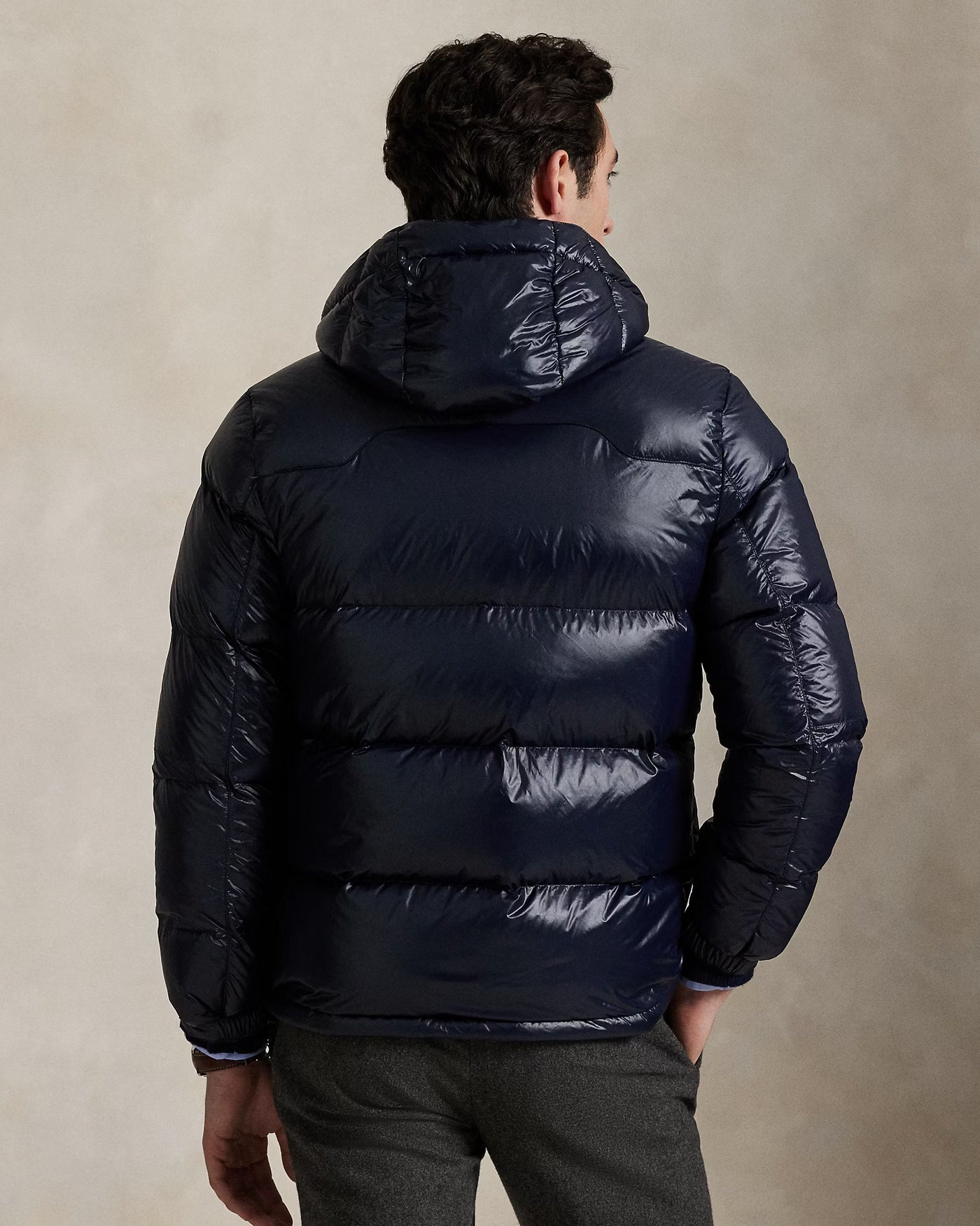 Ralph Lauren The Gorham Glossed Down Jacket | Navy Glossy