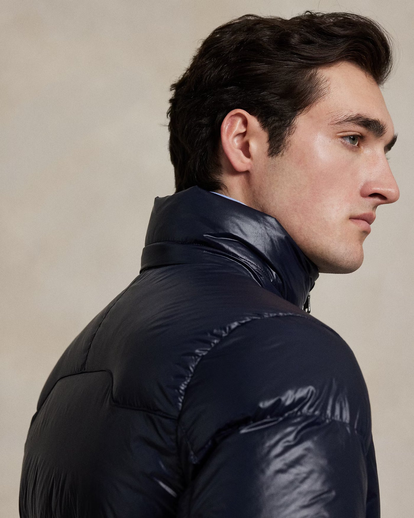 Ralph Lauren The Gorham Glossed Down Jacket | Navy Glossy