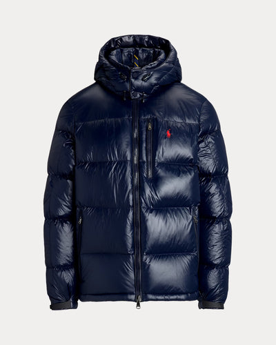 Ralph Lauren The Gorham Glossed Down Jacket | Navy Glossy