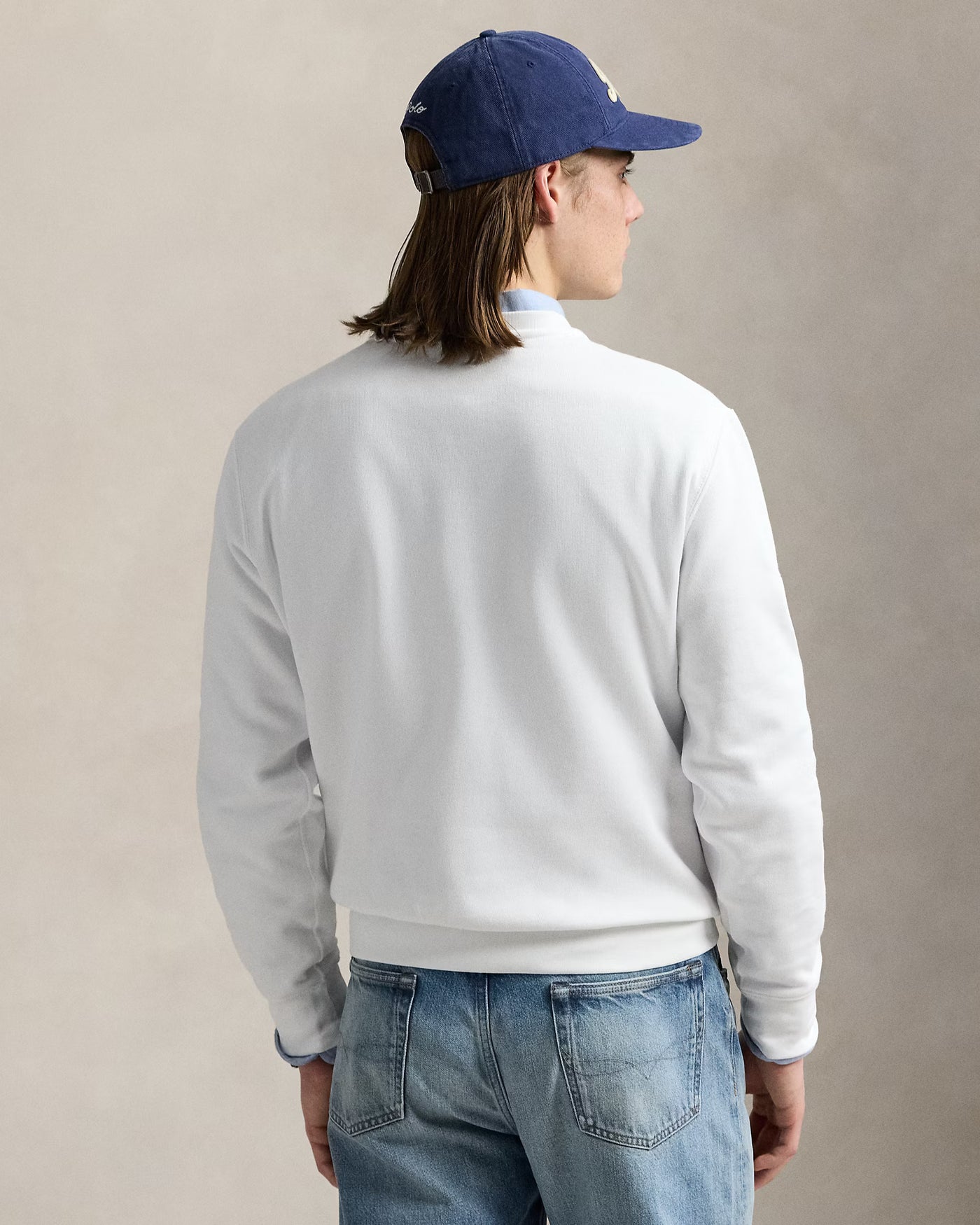 Ralph Lauren Polo Bear Fleece Pullover | White