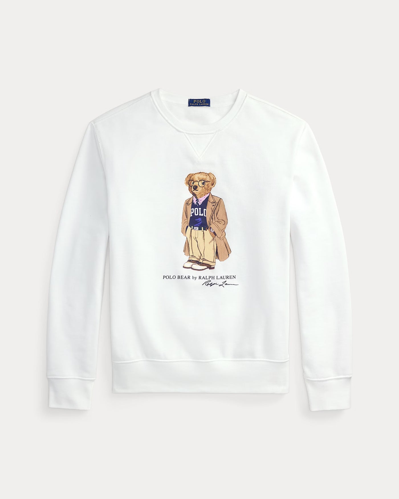 Ralph Lauren Polo Bear Fleece Pullover | White