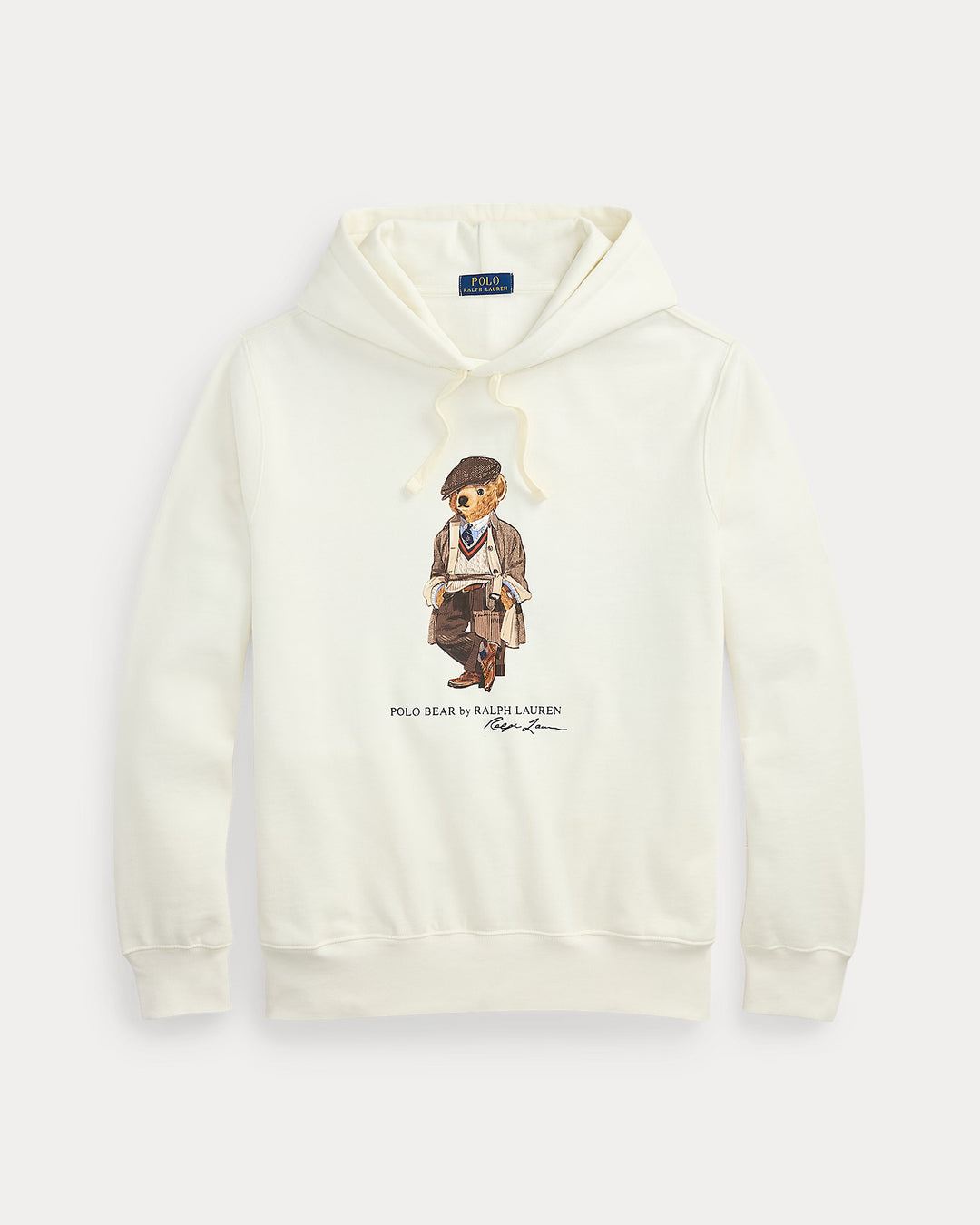 Ralph Lauren Polo Bear Fleece Hoodie | Deckwash White