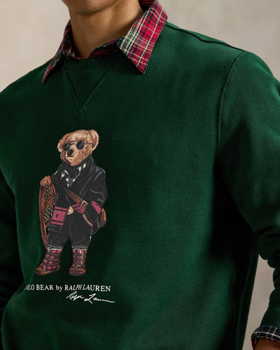 Ralph Lauren Polo Bear Fleece Pullover | Green