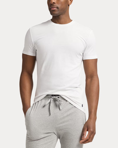 Ralph Lauren Slim Crewneck 3-Pack | Navy/Grey/White