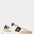 Ralph Lauren Train 89 Suede-Panelled Trainer | Bone/Black/Green