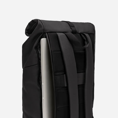 Horizn Studios SoFo Rolltop Backpack X Water-sealed cotton canvas | Black