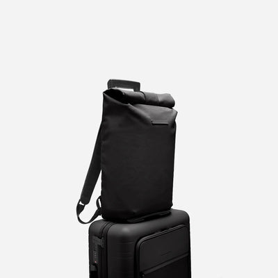 Horizn Studios SoFo Rolltop Backpack Water-sealed cotton canvas | Black