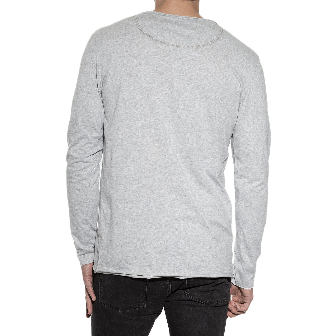 Bread & Boxers Relaxed Men's Underwear Long Sleeve | GREY