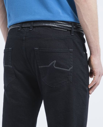 Paul & Shark Stretch Organic Cotton Candiani Denim Jeans | Black