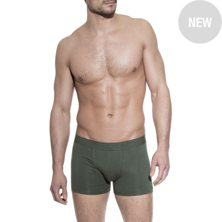 Bread & Boxers Men's Underwear Boxer Brief | ARMY GREEN