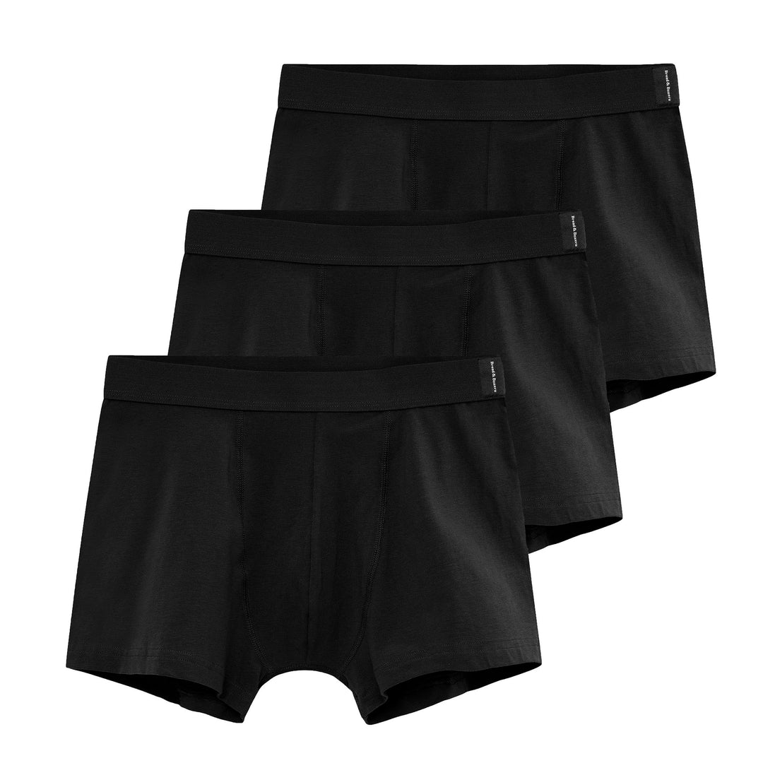 Bread & Boxers Men's Underwear Boxer Brief 3-pack | BLACK