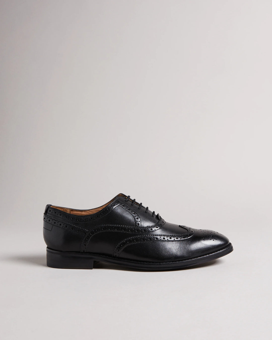 Ted Baker Amaiss Formal Leather Brogue Shoes | Black