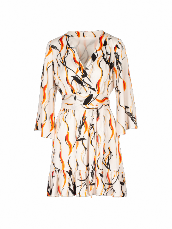Anonyme Dress Waves Dalila | White