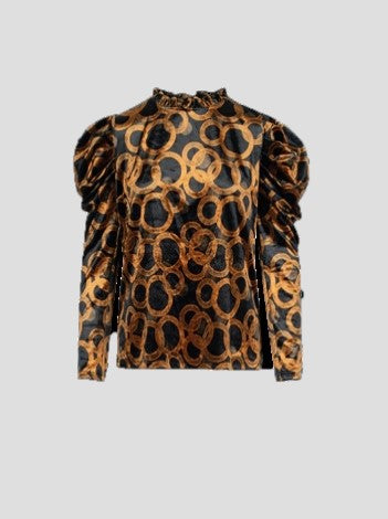Anonyme Top Velvet Circle Thorne | Shine