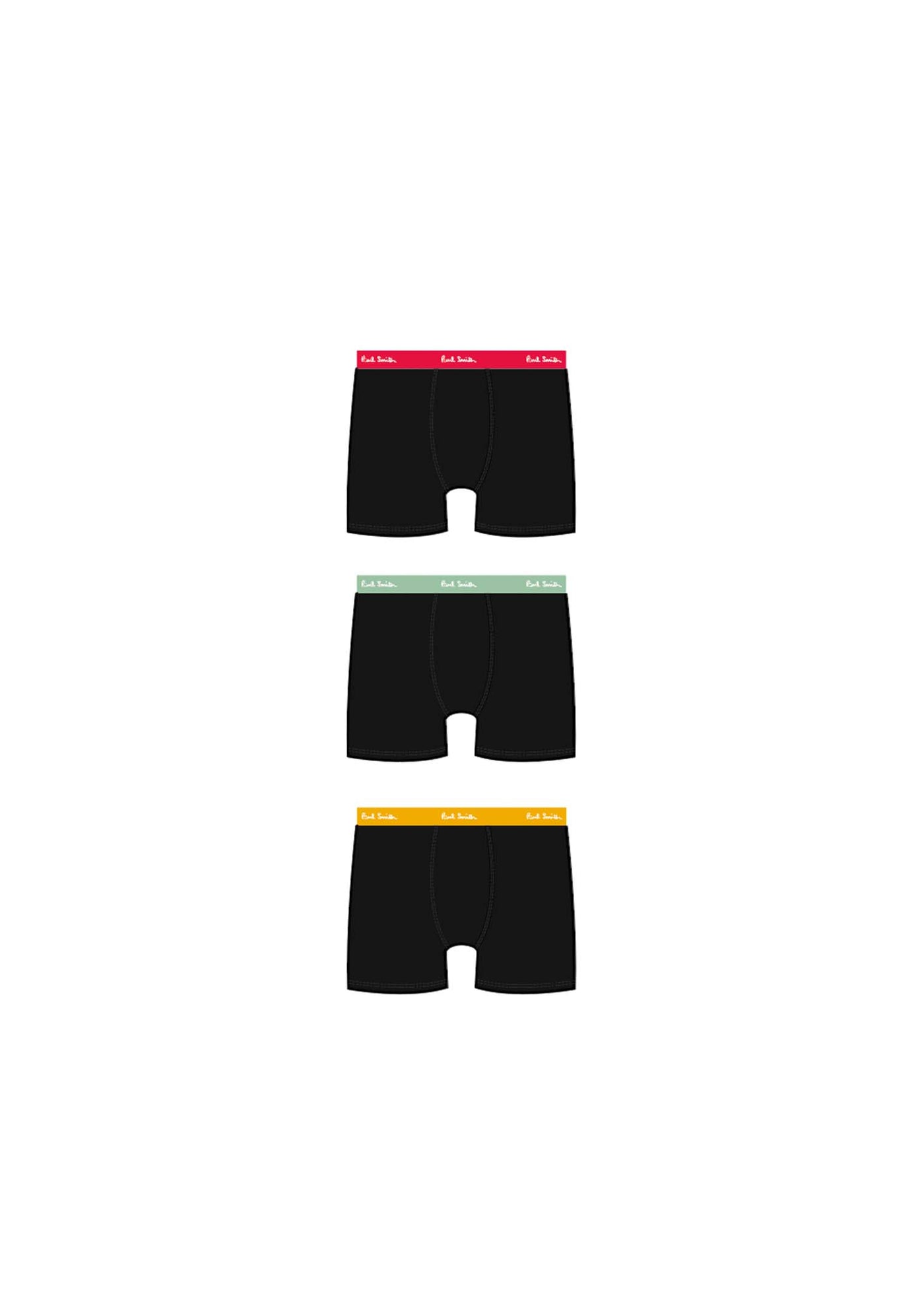 Paul Smith Boxer 3 Pack | Red / Yellow / Green