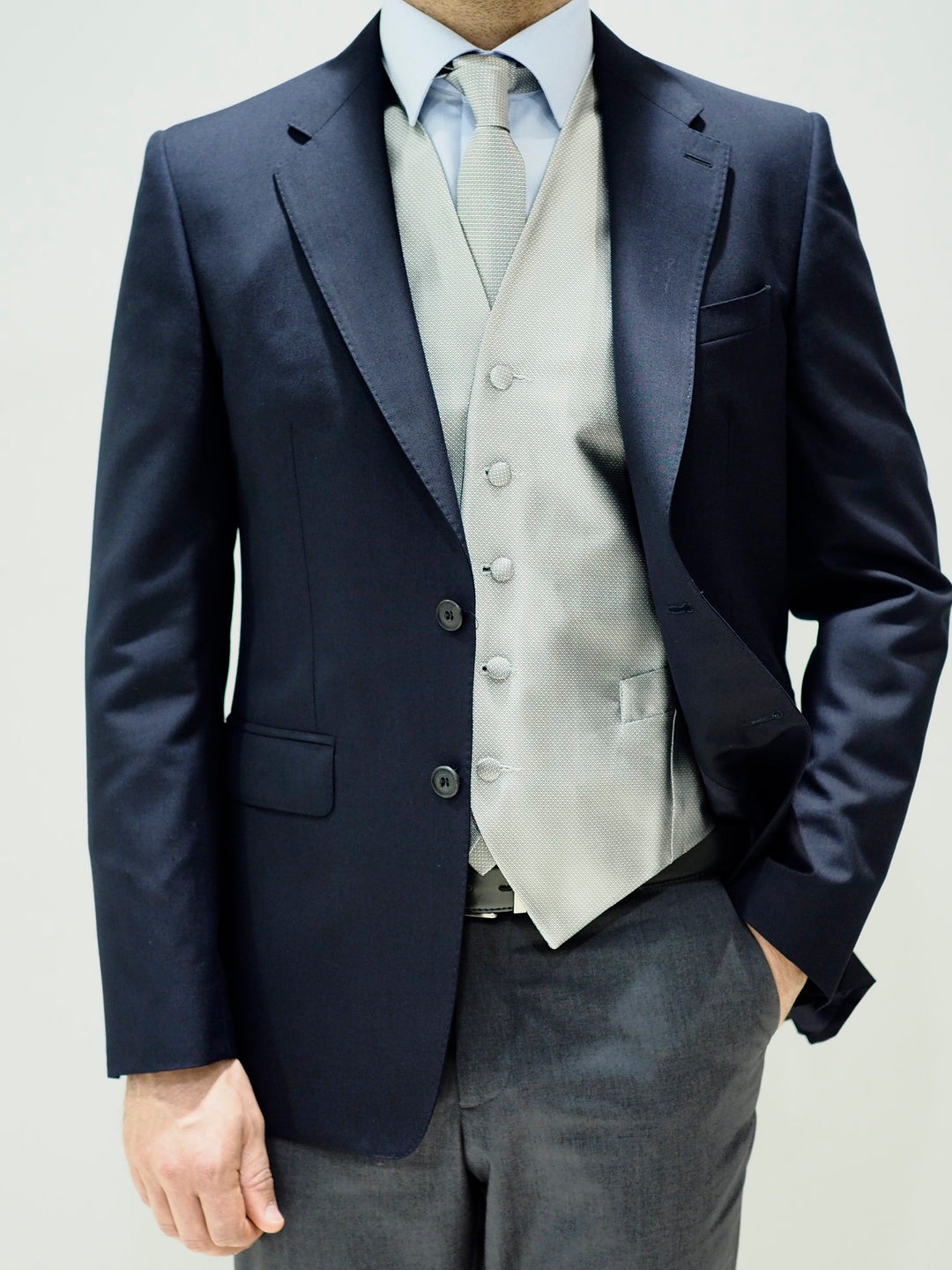 Cerruti 1881 Waistcoat | Silver