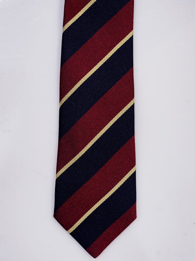 Lanvin Tie Silk | Red / Navy