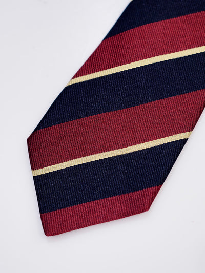 Lanvin Tie Silk | Red / Navy