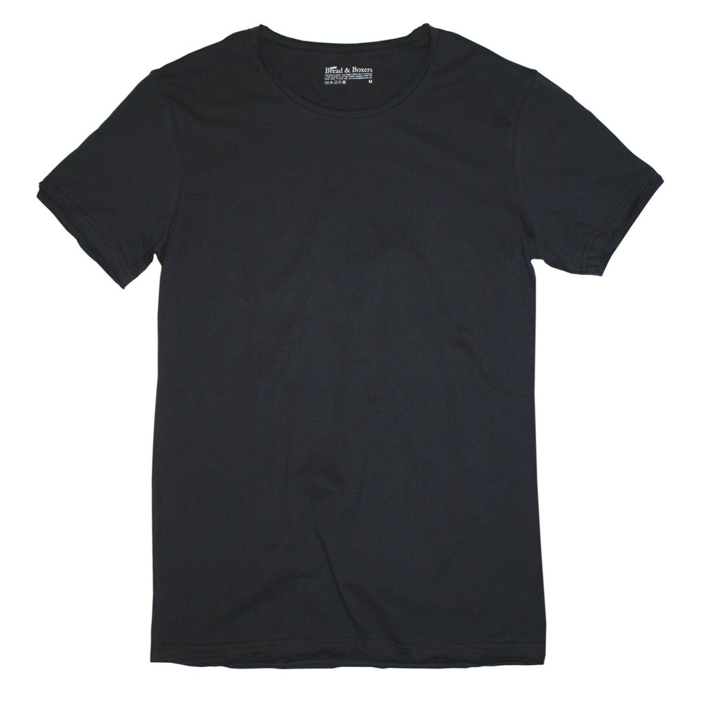 Bread & Boxers Men's Underwear Bread & Boxers Men's Underwear Crew-Neck Relaxed | DARK NAVY