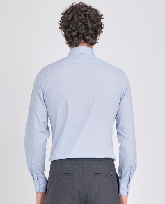 Paul & Shark Cotton Poplin Shirt | Light Blue